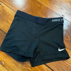 XS Nike pro spandex shorts